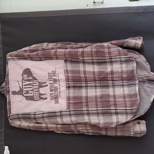 Button down Guy with a Buffalo flannel